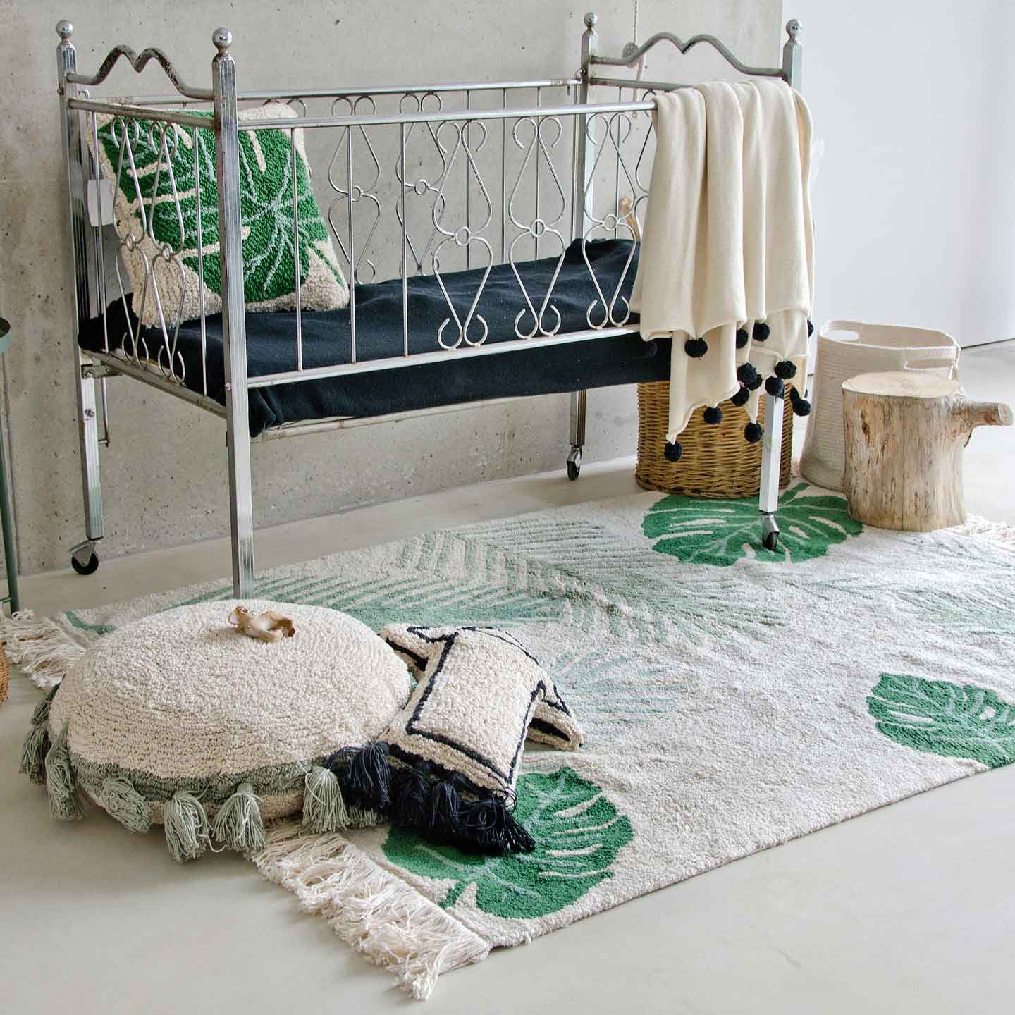 RUG TROPICAL GREEN (140X200)
